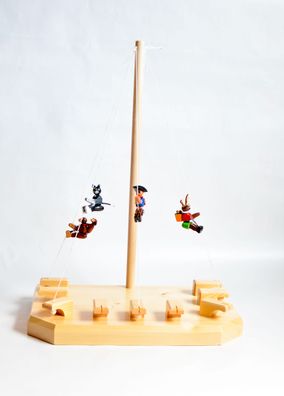 Holzspielzeug Display zur Präsentation von Kletterfiguren Höhe=41cm NEU Kletter