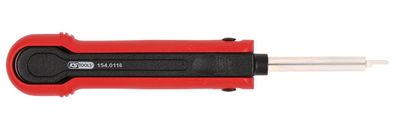 KS TOOLS Kabel-Entriegelungswerkzeug für Flachsteckhülsen 1,2 mm