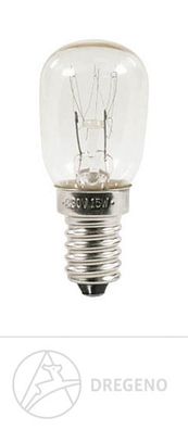 Ersatzteile &amp; Bastelbedarf Birnenlampe 230V/15W E14 BxHxT 2,6 cmx5,7 cmx2,6 cm