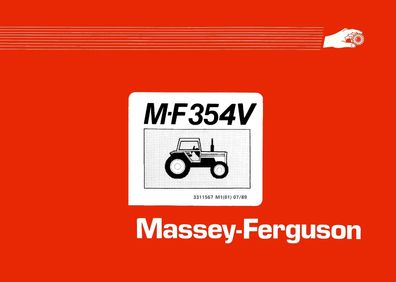Ersatzteilliste Massey Ferguson MF 354 V
