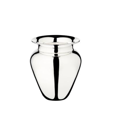 EDZARD Vase Antonia, schwerversilbert, Höhe 17 cm, Durchmesser 15 cm, Öffnung