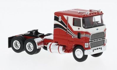 Brekina 85851 Ford CLT 9000, rot/ weiß, US Truck Modell 1:87 (H0)