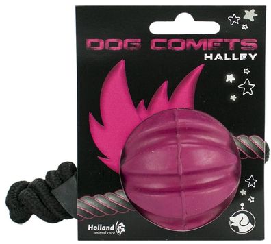 Dog Comets 100% Naturkautschuk Ball mit Seil ø 6 cm