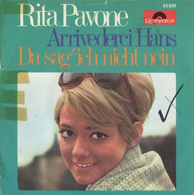 7" Rita Pavone - Arrivederci Hans