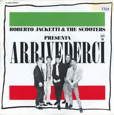 7" Roberto Jacketti & the Scooters - Arrivederci