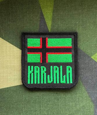 Patch "Karjala" Klett Morale Aufnäher Karelia Batallion International Legion Ukraine