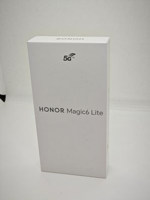 Honor Magic 6 Lite 5G, 256 GB, Midnight Black, NEU, OVP