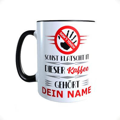 Personalisierte Tasse mit Namen Kaffeetasse Geschenkidee Weihnachtstasse 0067T