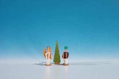 Miniaturen Engel &amp; Bergmann Baum bunt Höhe 3,2cm NEU Miniaturgespann Gespann Fahr