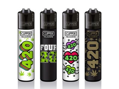 4x Clipper Large 420 Collection