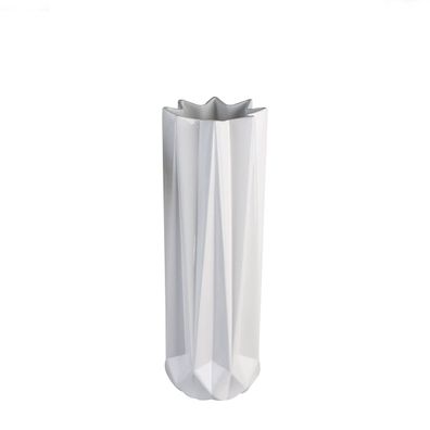 GILDE Vase, "Zelko", Porzellan, weiß, , H. 40 cm, D. 14 cm 56195