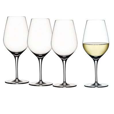 Spiegelau Vorteilsset 4 x 4 Glas/ Stck Weißweinglas 440/02 Authentis 4400182 und ...
