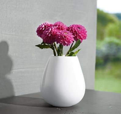ASA Vase, weiß EASE D. 9 cm, H. 18 cm 91033005 ! Vorteilsset beinhalt...