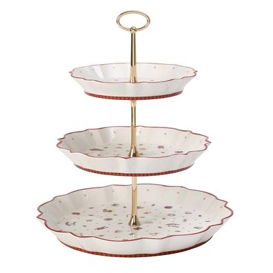 Villeroy & Boch Toy's Delight Etagere rot, weiß 1485857880