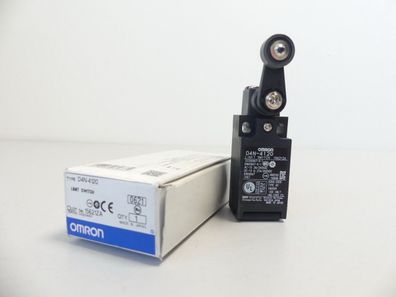 Omron D4N-4120 Endschalter 15621ZA Rolle Ø 17,5mm -ungebraucht-