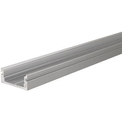 DEKO-LIGHT U-Profil flach, für LED Stripes, 3000 mm, Aluminium, Silber (970...