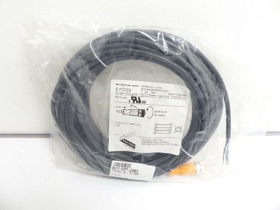 ifm Ecomat 400 EVC003 Kabel mit Buchse M12 - Länge: 10m - ungebraucht! -
