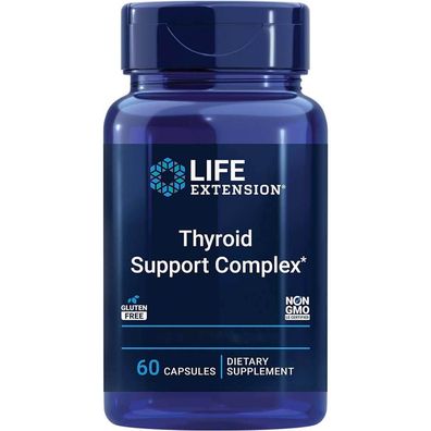 Life Extension, Thyroid Support Complex, 60 Veg. Kapseln