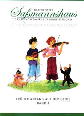 Violine Noten Schule : Früher Anfang auf der Geige Band 4 Saßmannshaus