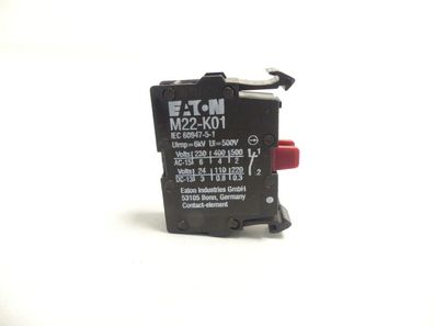 Eaton M22-K01 Kontaktelement -ungebraucht-