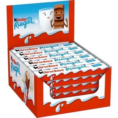Ferrero Kinder Riegel - Kinderriegel Schokolade - 36 Stück