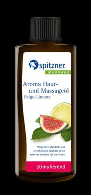 Spitzner Aroma Haut- und Massageöl Feige-Limone, 190ml