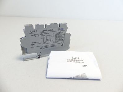 LEG OK1 Optokoppler 100mA mit Beschreibung -neuwertig-