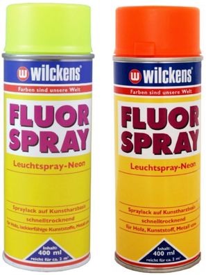 Wilckens Fluorspray 400 ml - Leuchtfarbe Neon Tagesleuchtfarbe