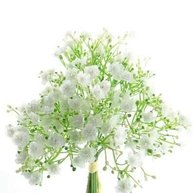 Schleierkraut - Gypsophila Weiß ca. 29 cm im 10er Bündel - Kunstblumen