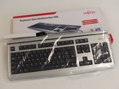 Fujitsu Keyboard Slim Multifunktion USB S26381-K370-V540 - ungebraucht ! -