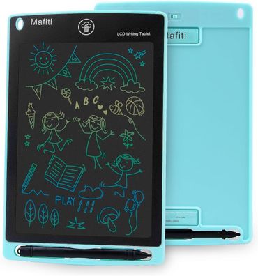 Mafiti LCD Schreibtafel für Kinder Handschrift Notizblock Zeichnung Schule Blau