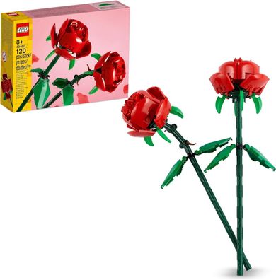 LEGO Creator 40460 Rosen künstliche Blumen-Set Wohndeko Geschenk Valentinstag