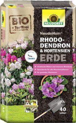Neudorff® NeudoHum® BIO Rhododendron & Hortensienerde 40 Liter torffrei