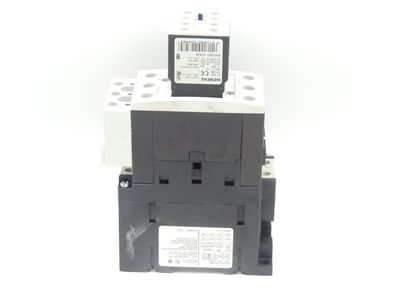 Siemens 3RT1036-1BB44 Schütz + 3RH1921-1HA22 Hilfsschütz + 3RT1926-1BB00
