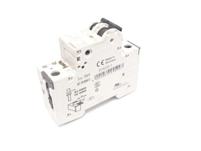 Siemens 5SY6115-7 MCB C1,6 Leistungsschützschalter + 5ST3010 AS Hilfsschalter
