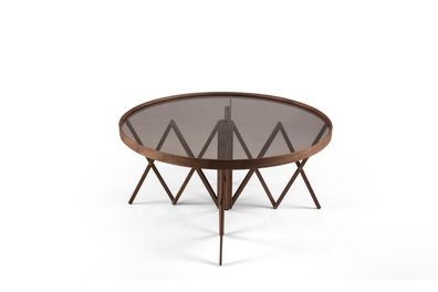 Wohnzimmer Couchtisch Rund Tisch Designer Einrichtung Luxus Möbel