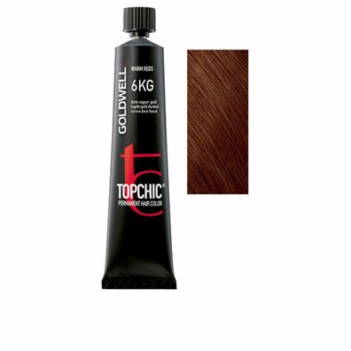 Topchic permanent hair color #6KG 60 ml