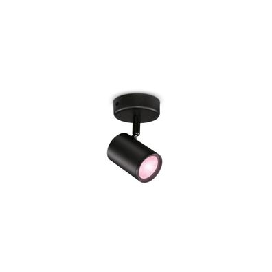 Wiz Imageo Einstellbarer LED Spot, 4,9W, 345lm, 2200-6500K, schwarz (9290026...