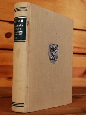 Die deutsche Besetzung von Dänemark und Norwegen 1940 W. Hubatsch Buch von 1952