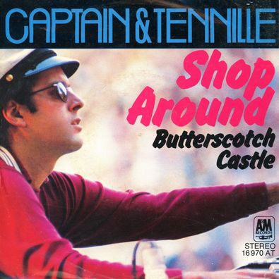 7" Captain & Tennille - Shop Around