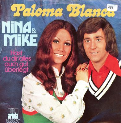 7" Nina & Mike - Paloma Blanca