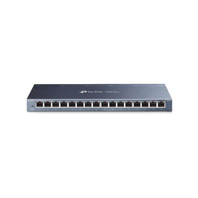 TP-Link TL-SG116 16-Port Desktop Switch, 16x10/100/1000Mbit/ s-RJ45-Ports, sc...