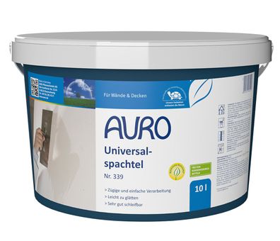 AURO 339 Universalspachtel, 10,0-Liter-Gebinde