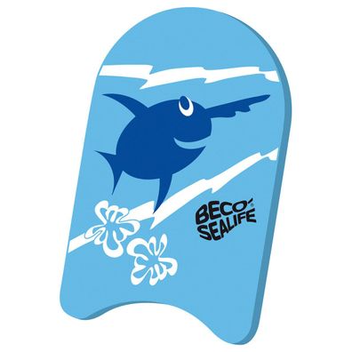 BECO Sealife Kickboard Schwimmbrett 34x21x3 cm blau