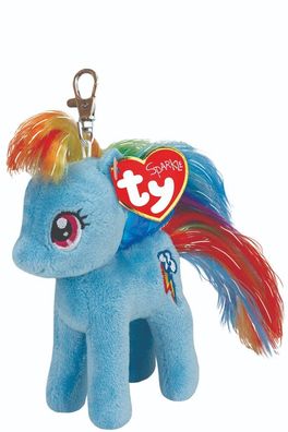 Ty Beanie Boos Clip My little Pony Rainbow Dash Neuware