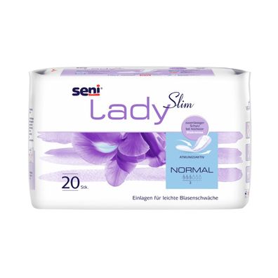 18x Seni Lady Slim Normal Einlage - 20 Stück - 5900516170509 | Packung (20 Stück)