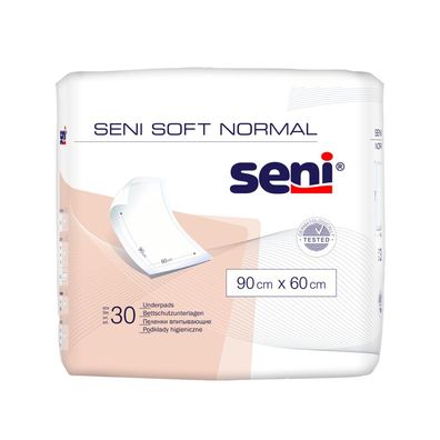 Seni Soft Normal 90 cm x 60 cm, 30 Stück | Packung (30 Stück) (Gr. 90 x 60 cm)