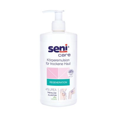 Seni Care Körperemulsion für trockene Haut mit 4% Urea - 500 ml - 5900516651169 | Tub