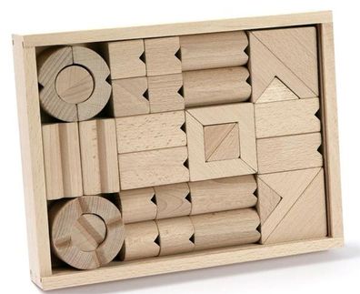 Holzspielzeug Baukasten Tsumik BxHxT 25,5x19,5x4,3cm NEU Holzbaukasten