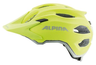 Alpina Fahrradhelm Carapax Jr. Flash be visible matt, Gr.51-56cm